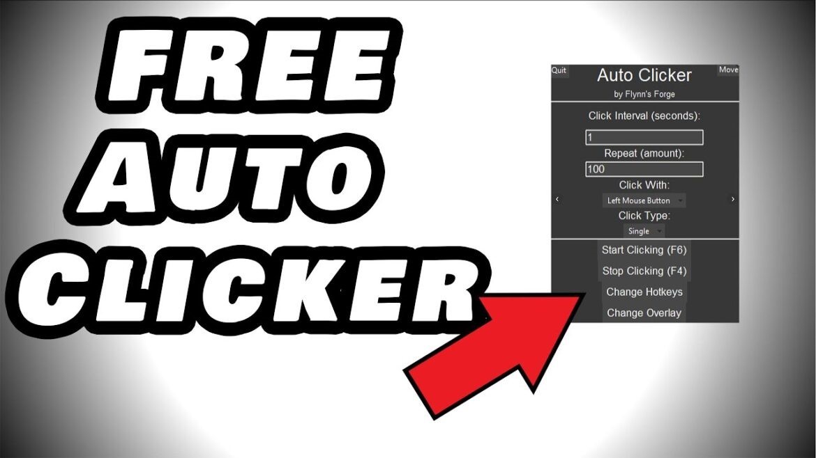 Tính năng của Free Auto Clicker