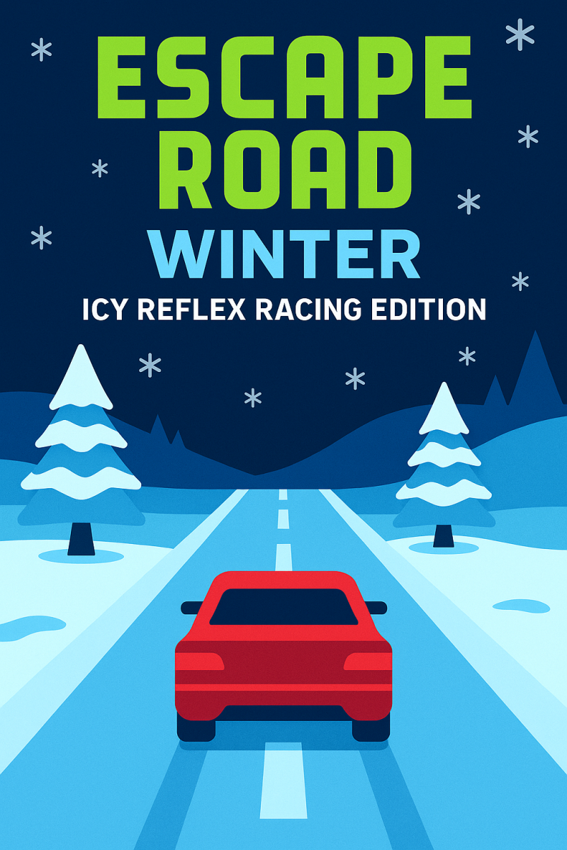 Escape Road Winter – Icy Reflex Challenge Edition banner